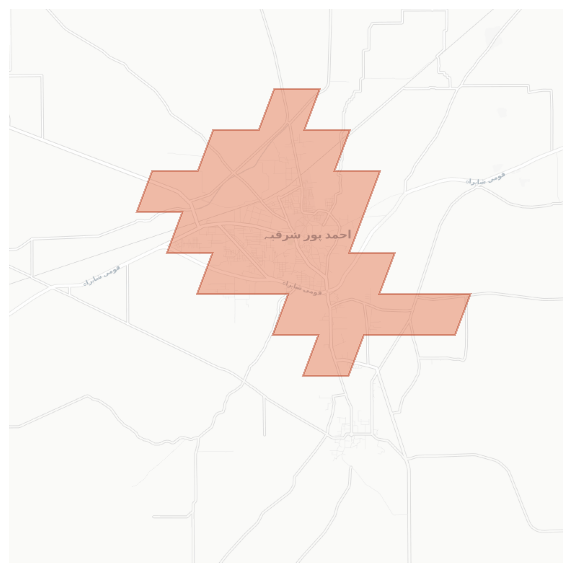 Ahmedpur East geographic map