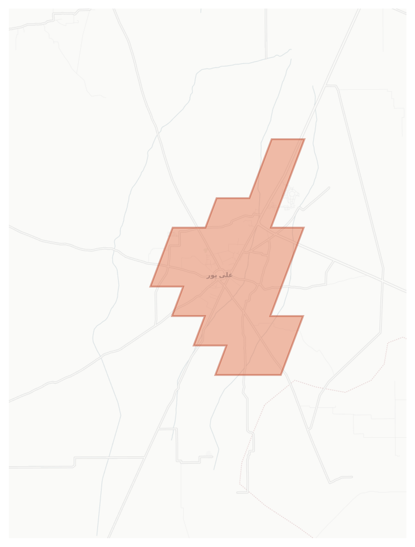 Alipur geographic map