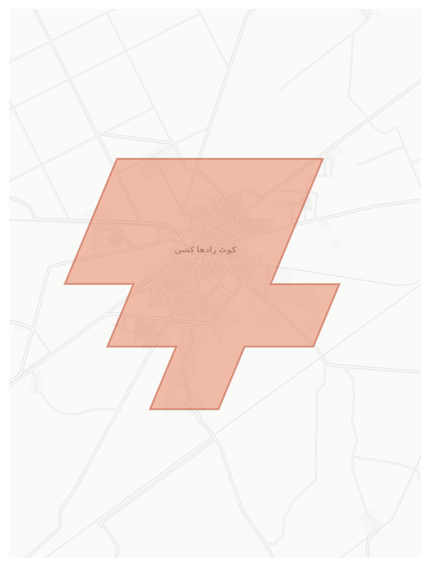 Kot Radha Kishan geographic map