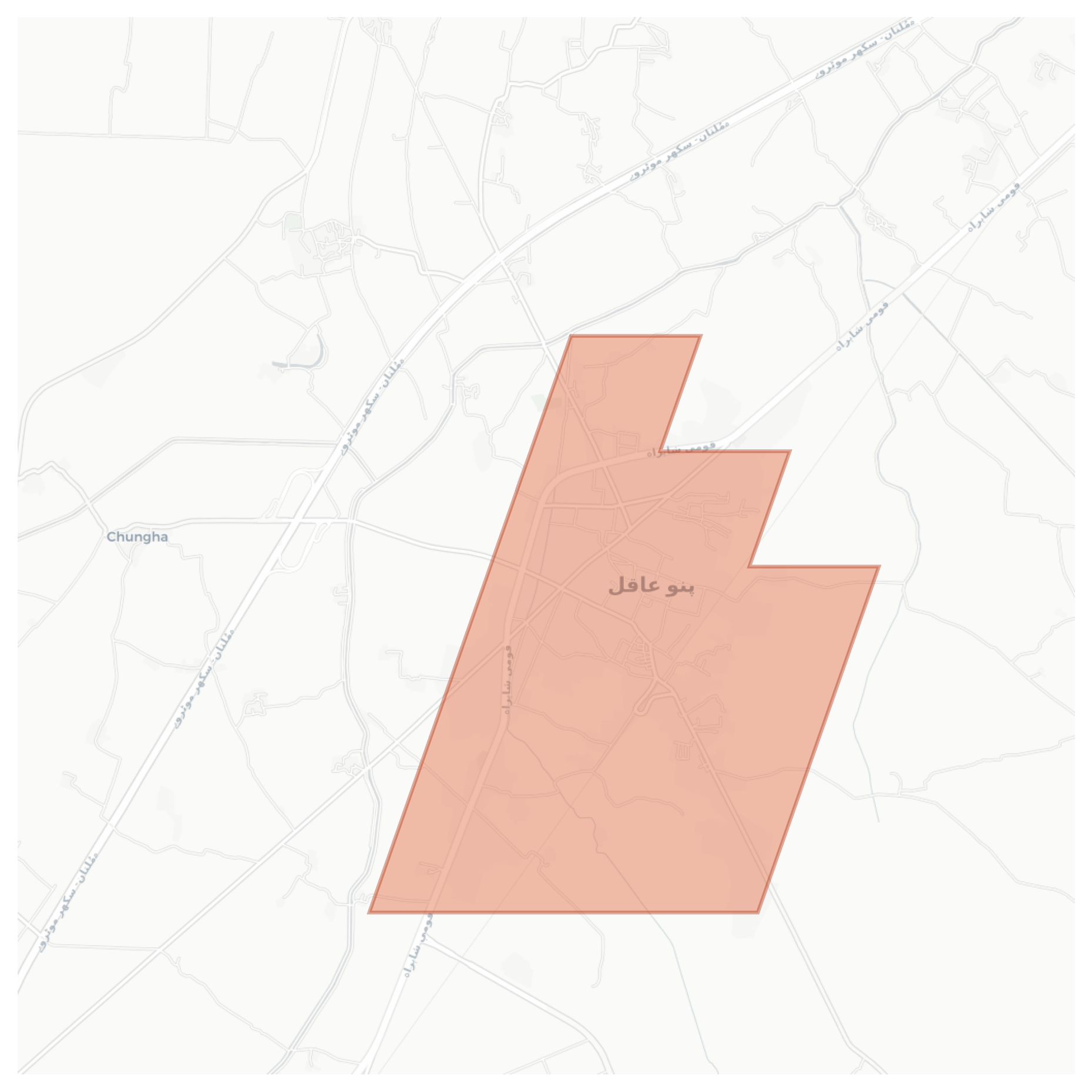 Pano Akil geographic map