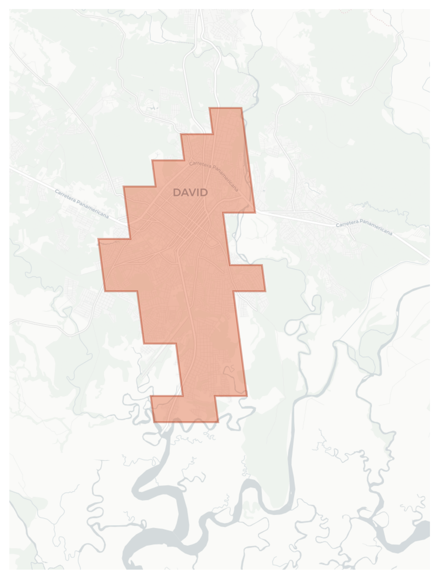 David geographic map