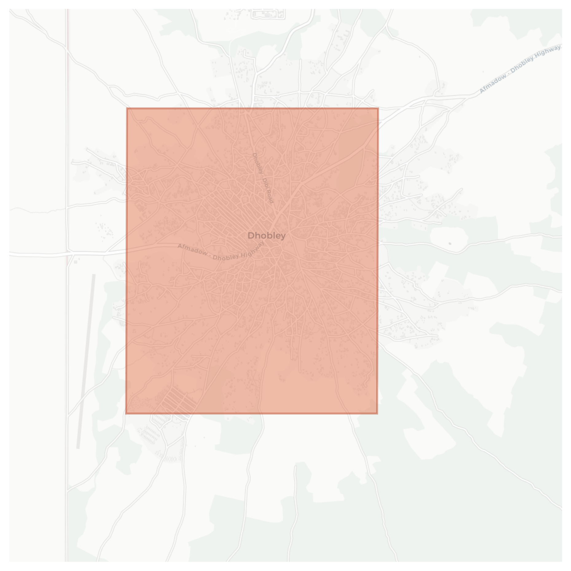 Dhobley geographic map