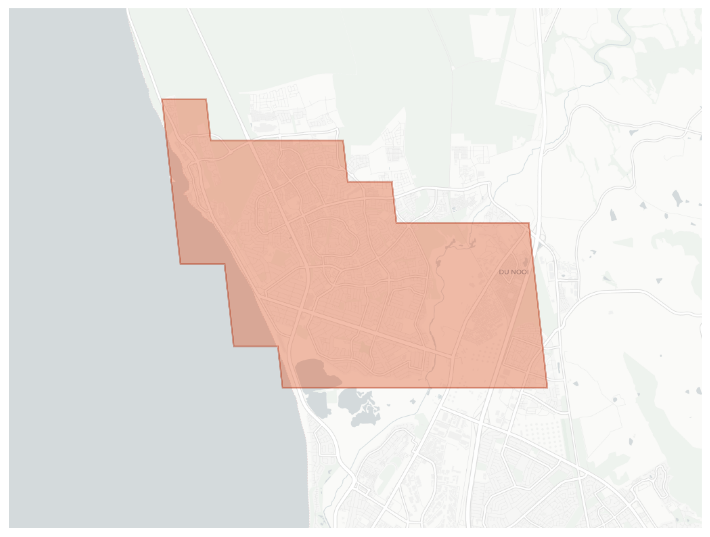 Blouberg Rise geographic map