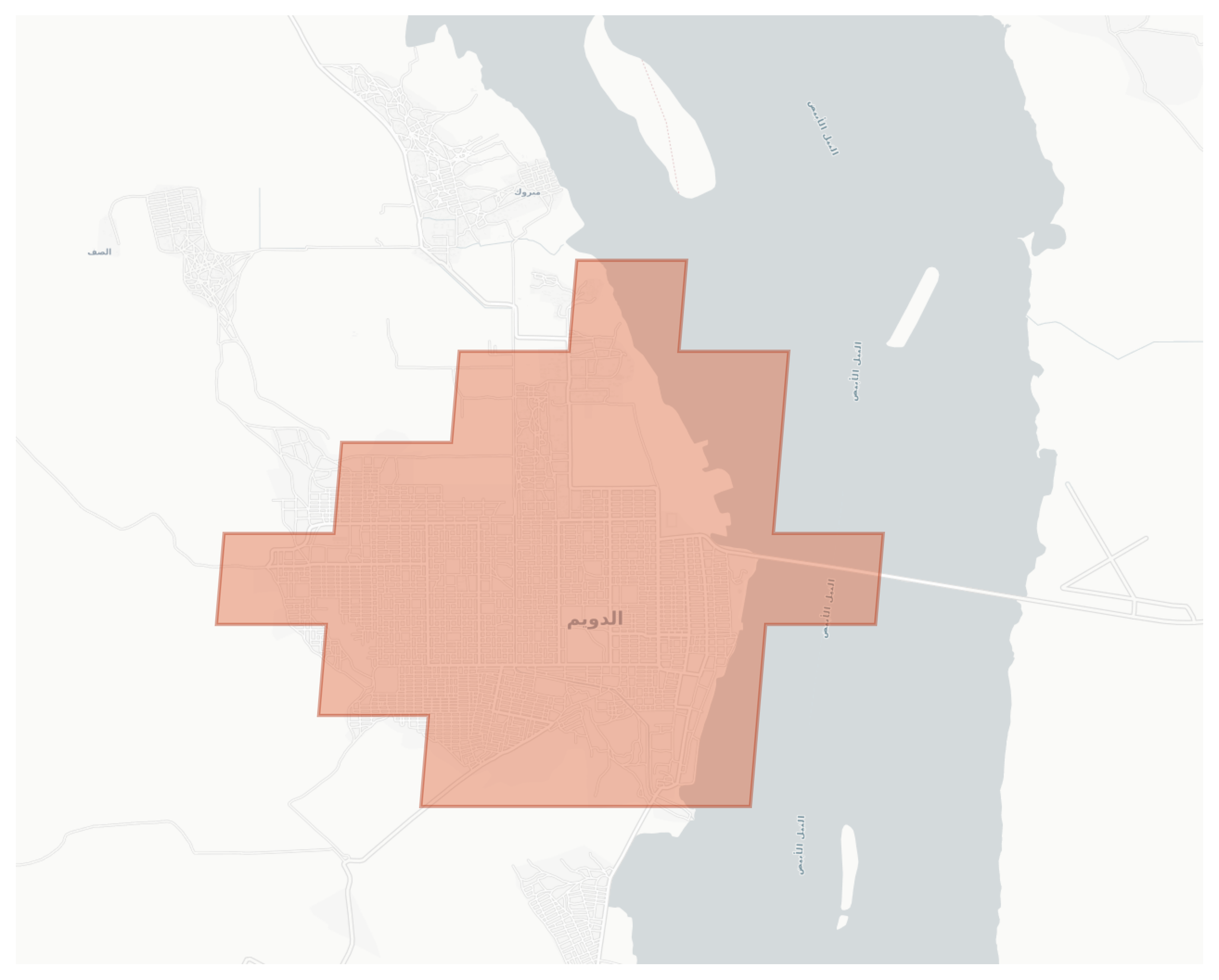 Ed Dueim geographic map