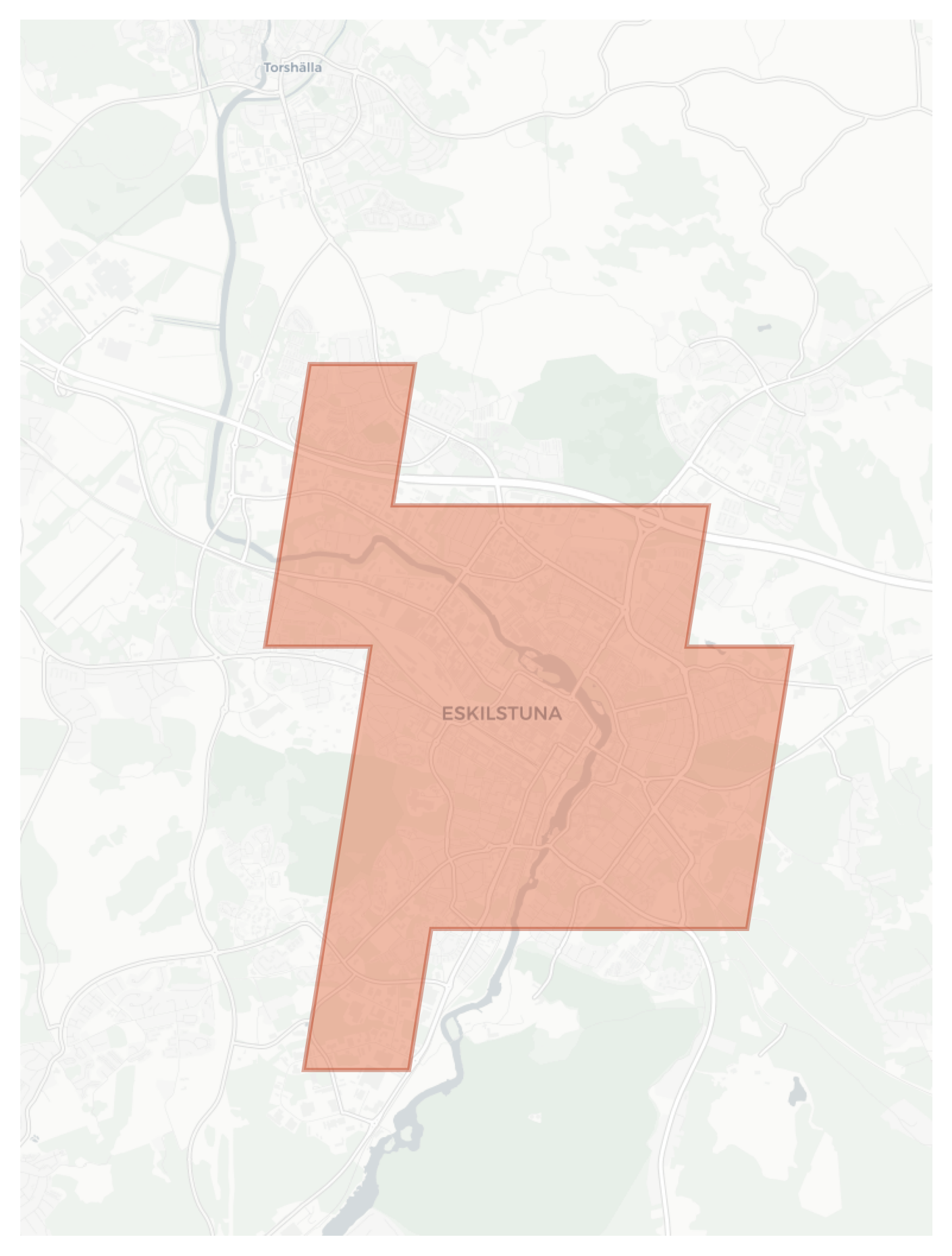 Eskilstuna geographic map