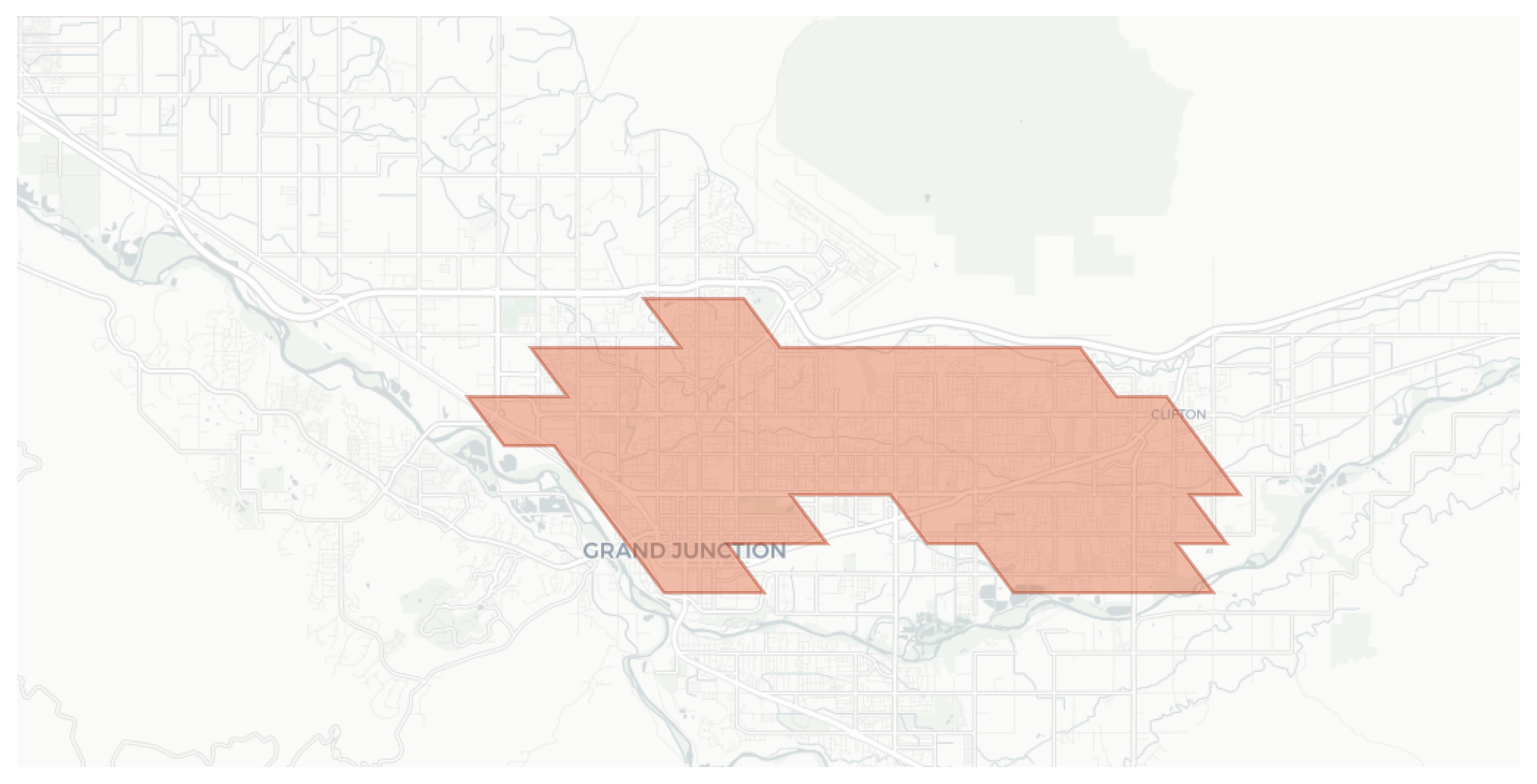 Grand Junction geographic map