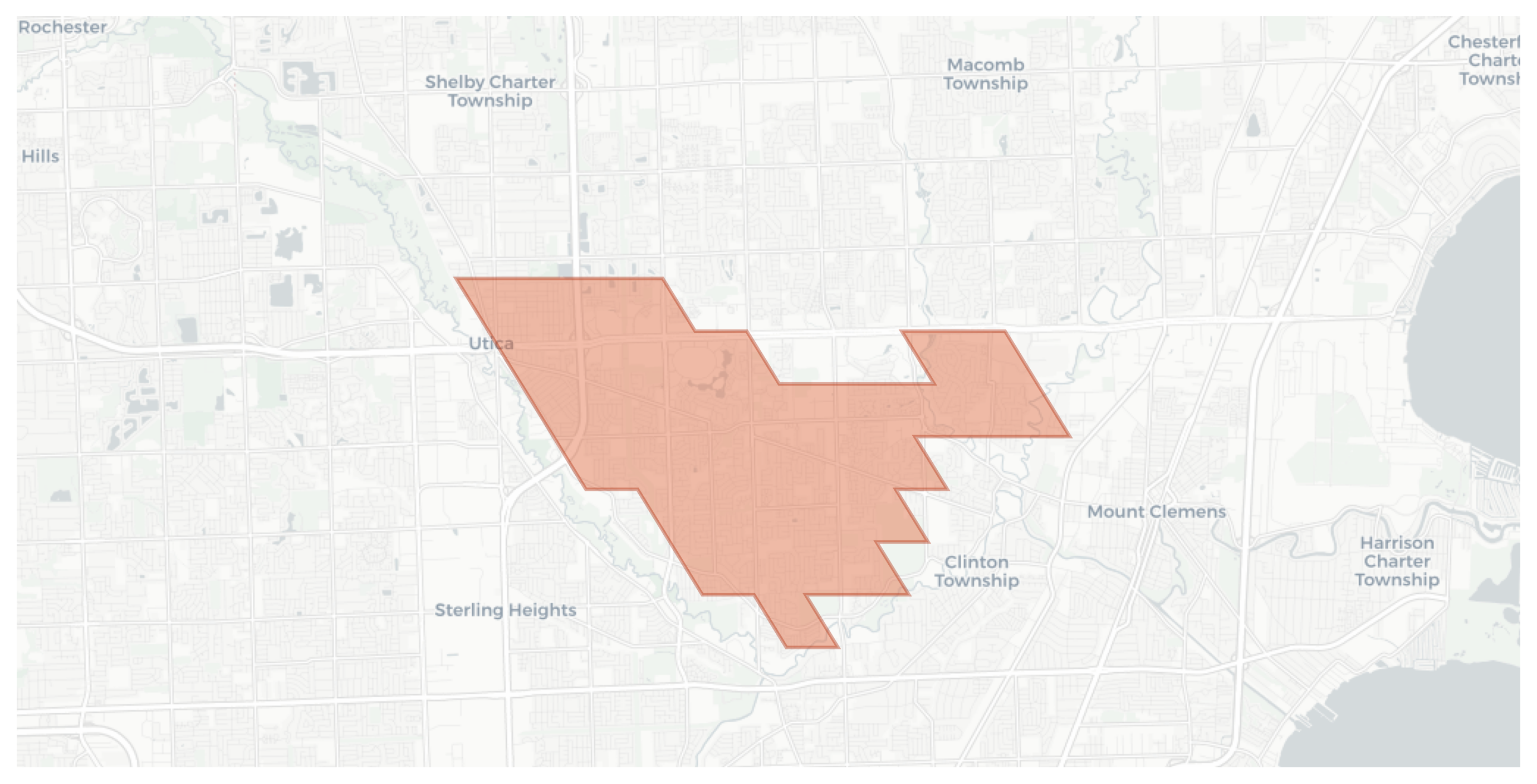 Encore Townhomes geographic map