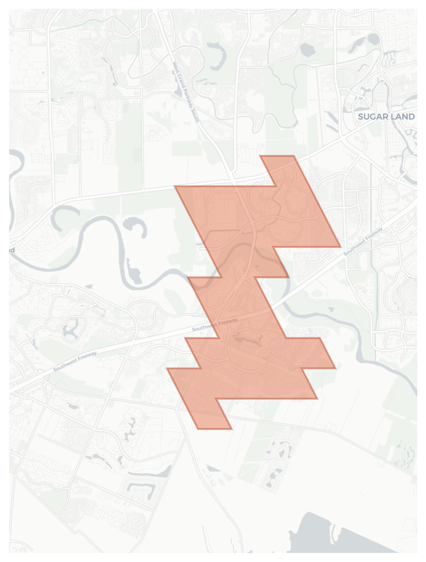 Greatwood geographic map