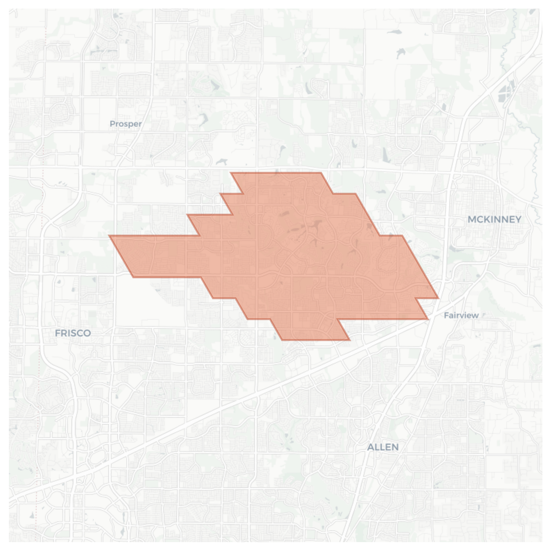 Stonebridge geographic map