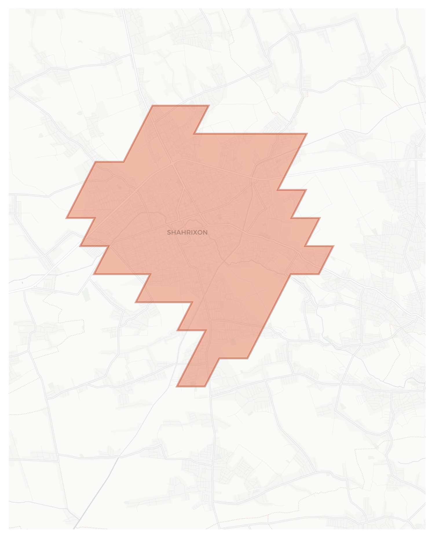 Sharixon geographic map