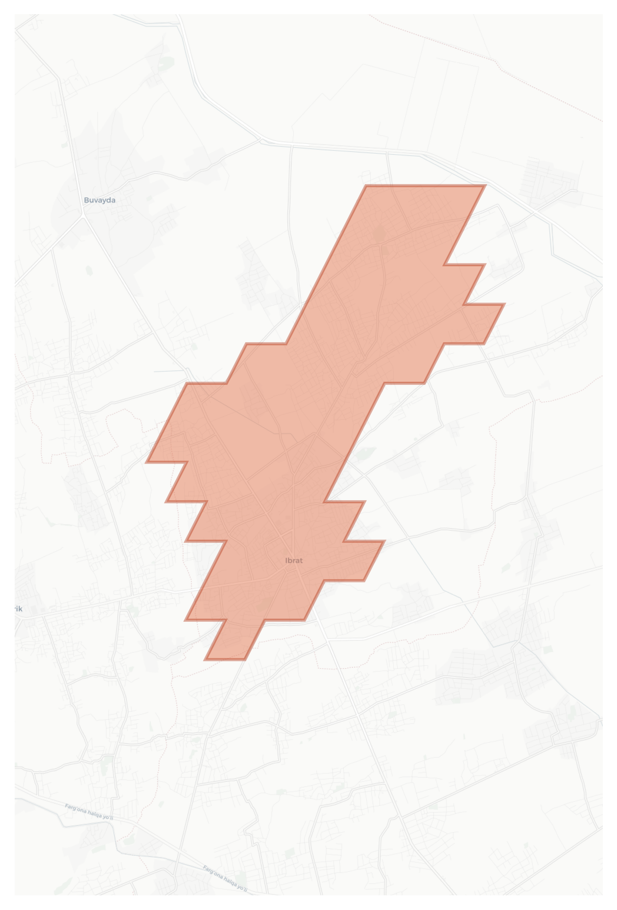 Ibrat geographic map