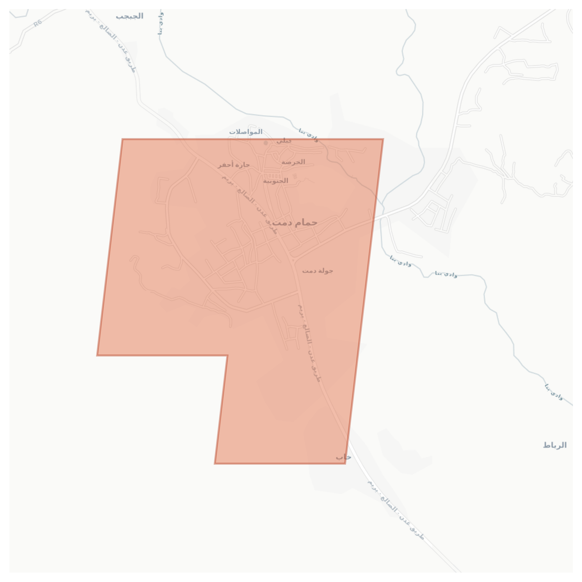 Hammam Damt geographic map