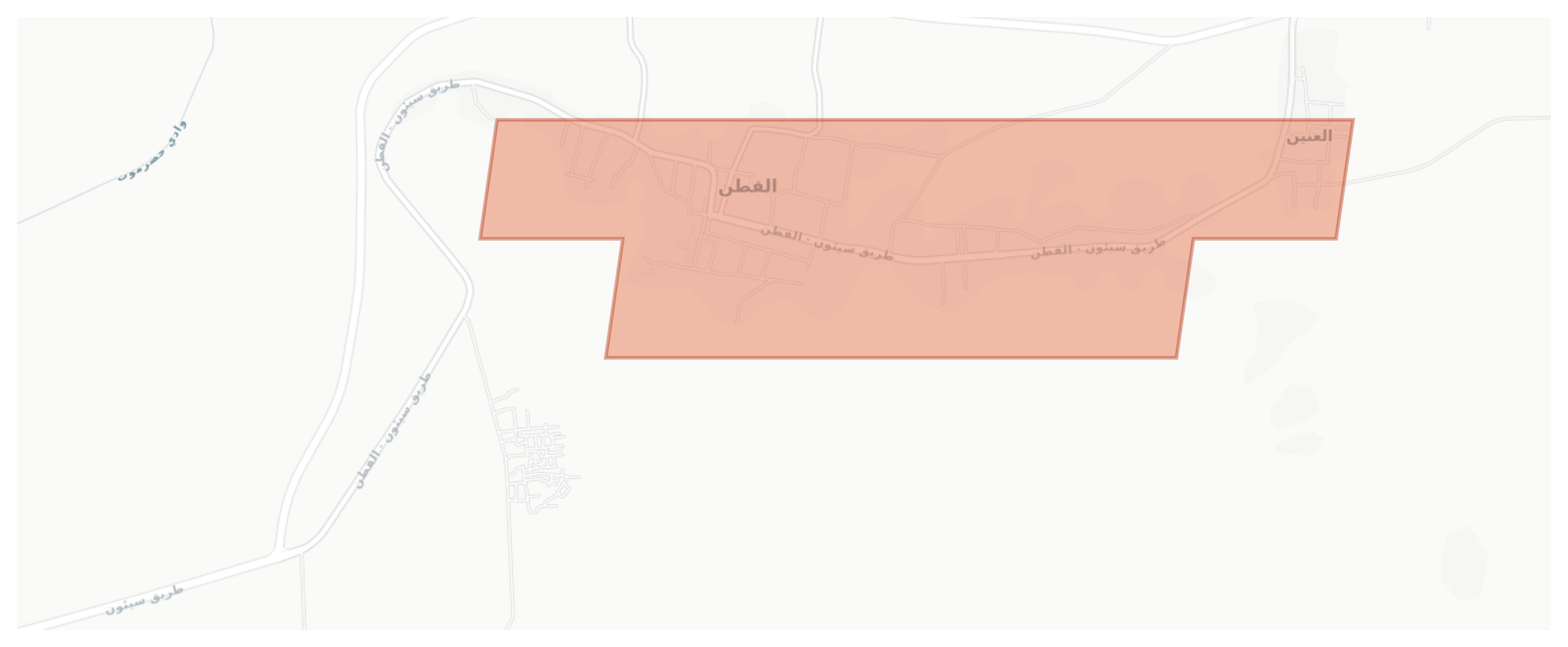 Al Qatan geographic map